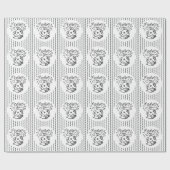 母の日と母の日 ラッピングペーパー (フラット)