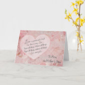 母の日と母の聖なる書物、 経典1心13 カード (黄色い花)