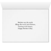 母の日と紫の《植物》百日草花マクロ写真 (内部横(下))