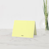 母の日にありがとう サンキューカード (裏面)