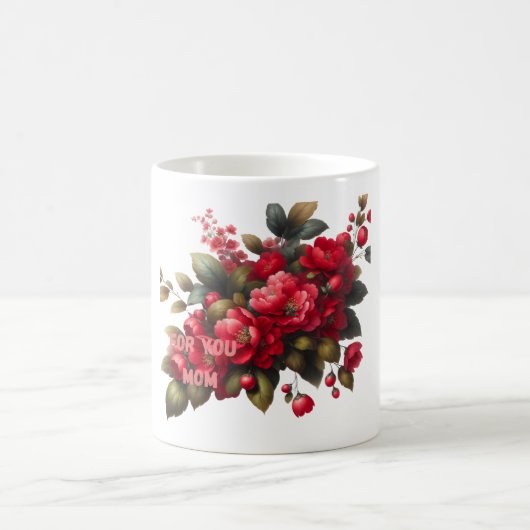 母の日にぴったりのプレゼント コーヒーマグカップ (中央)