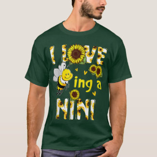 母の日にニニンジヒマワリが大好き Tシャツ