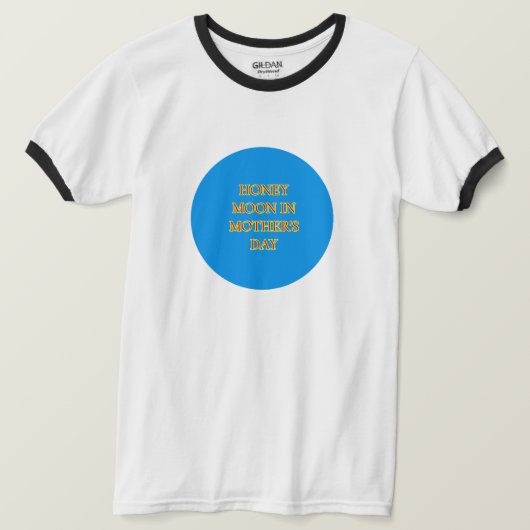 母の日にハニームーンの家族Tシャツ Tシャツ (デザイン正面)