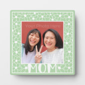 母の日に大人の娘から贈られる写真|過去記事 フォトプラーク (正面)