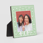 母の日に大人の娘から贈られる写真|過去記事 フォトプラーク (正面)