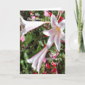 母の日に娘に カード (正面)