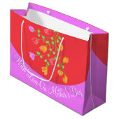 母の日に恋をする抱き枕 ラージペーパーバッグ (正面アングル)