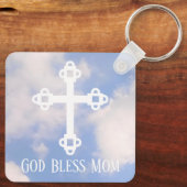 母の日に母が十字架に キーホルダー (裏面)