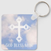 母の日に母が十字架に キーホルダー (裏面)