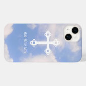 母の日に母が十字架に Case-Mate iPhoneケース (裏面 (横))