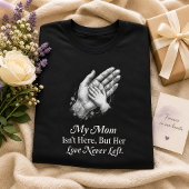母の日に母はここにいない メモリアルハンドギフト Tシャツ