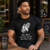 母の日に母はここにいない メモリアルハンドギフト Tシャツ