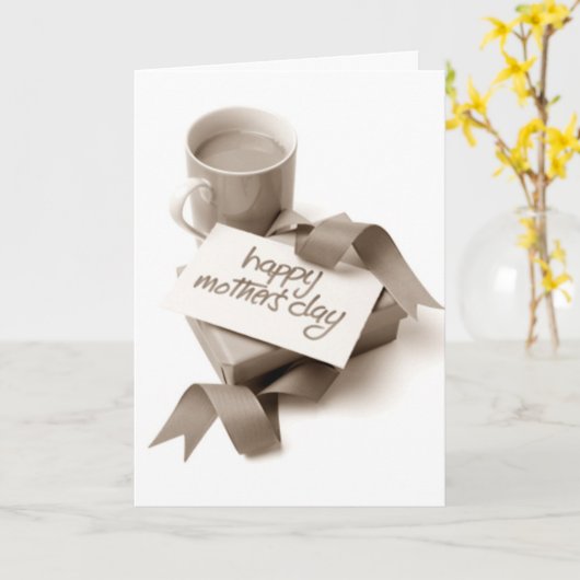 母の日に特別な婦人に カード (黄色い花)