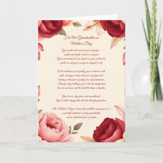 母の日に祖母 シーズンカード