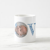 母の日に贈る愛の写真 コーヒーマグカップ (中央)