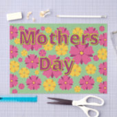 母の日に輝く花 薄葉紙 (クラフト)