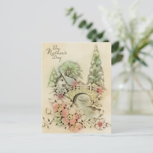 母の日に ポストカード (スタンド正面)