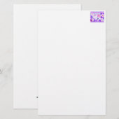 母の日のお母さんへのメッセージカード 文房具 便箋 (正面/裏面)
