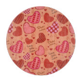 母の日のお祝いパターン カッティングボード (正面)