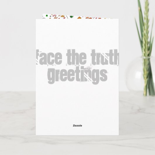 母の日のお祝い カード (裏面)