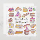 母の日のお菓子カード シーズンカード (正面/裏面)