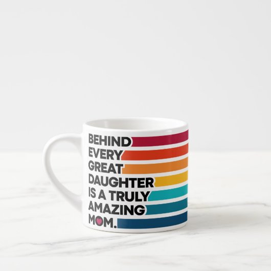 母の日のかわいいデザイン表現文字 エスプレッソカップ (左)