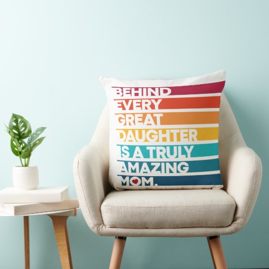 母の日のかわいいデザイン表現文字 クッション (椅子)