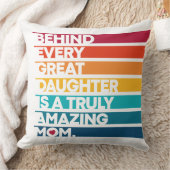 母の日のかわいいデザイン表現文字 クッション (ブランケット)