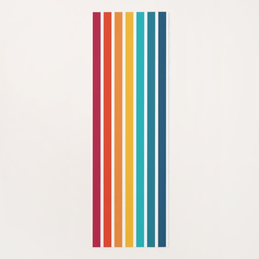 母の日のかわいいデザイン表現文字 ヨガマット (裏面)