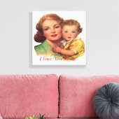 母の日のかわいい贈り物|過去記事 キャンバスプリント (インサイチュ (リビング))