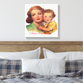 母の日のかわいい贈り物|過去記事 キャンバスプリント (インサイチュ (寝室))