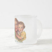 母の日のかわいい贈り物|過去記事 フロストグラスマグカップ (正面右)