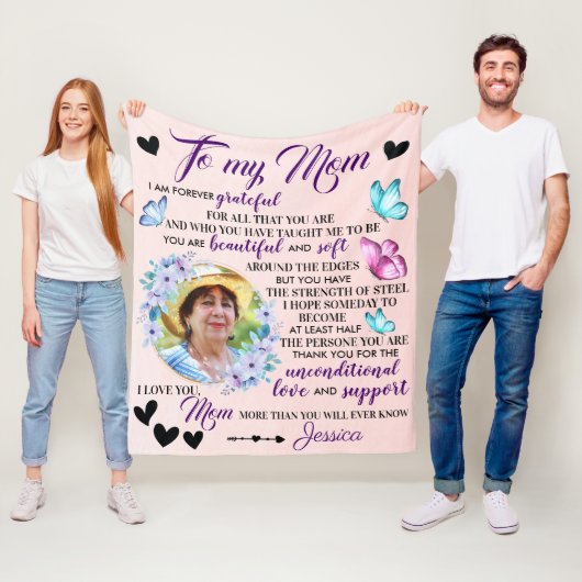 母の日のことわざと引用文 フリースブランケット (インサイチュ)