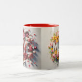 母の日のためにマグを愛せよ ツートーンマグカップ (中央)