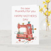 母の日のために心から感謝しています カード (黄色い花)