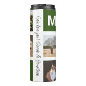 母の日のために母の写真サーマル・タンブラー タンブラー (裏面)