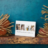 母の日のためのママ写真コラージュのプラーク フォトプラーク (側面)