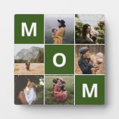 母の日のための母の写真プラーク フォトプラーク (正面)