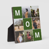 母の日のための母の写真プラーク フォトプラーク (正面)