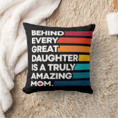 母の日のための素敵なデザイン表現文字 クッション (ブランケット)