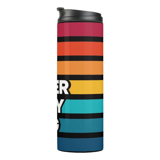 母の日のための素敵なデザイン表現文字 タンブラー (回転右)