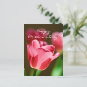 母の日のはがき ポストカード (スタンド正面)