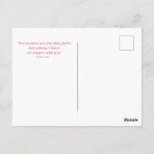 母の日のはがき ポストカード (裏面)