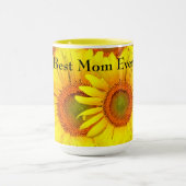 母の日のひまわり マグカップ (中央)
