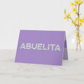 母の日のアブレータ用カード カード (黄色い花)