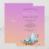 母の日のイベント 招待状 (正面/裏面)