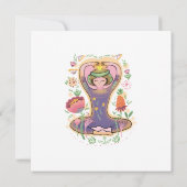 母の日のインスピレーションカード (裏面)