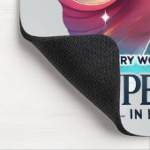 母の日のオフィスのギフトスーパーママAIアート マウスパッド (コーナー)