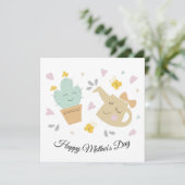 母の日のカードかわいい カード (スタンド正面)