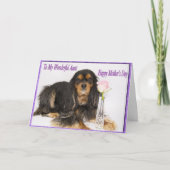 母の日のカードに載った私の素敵な叔母に カード (正面)